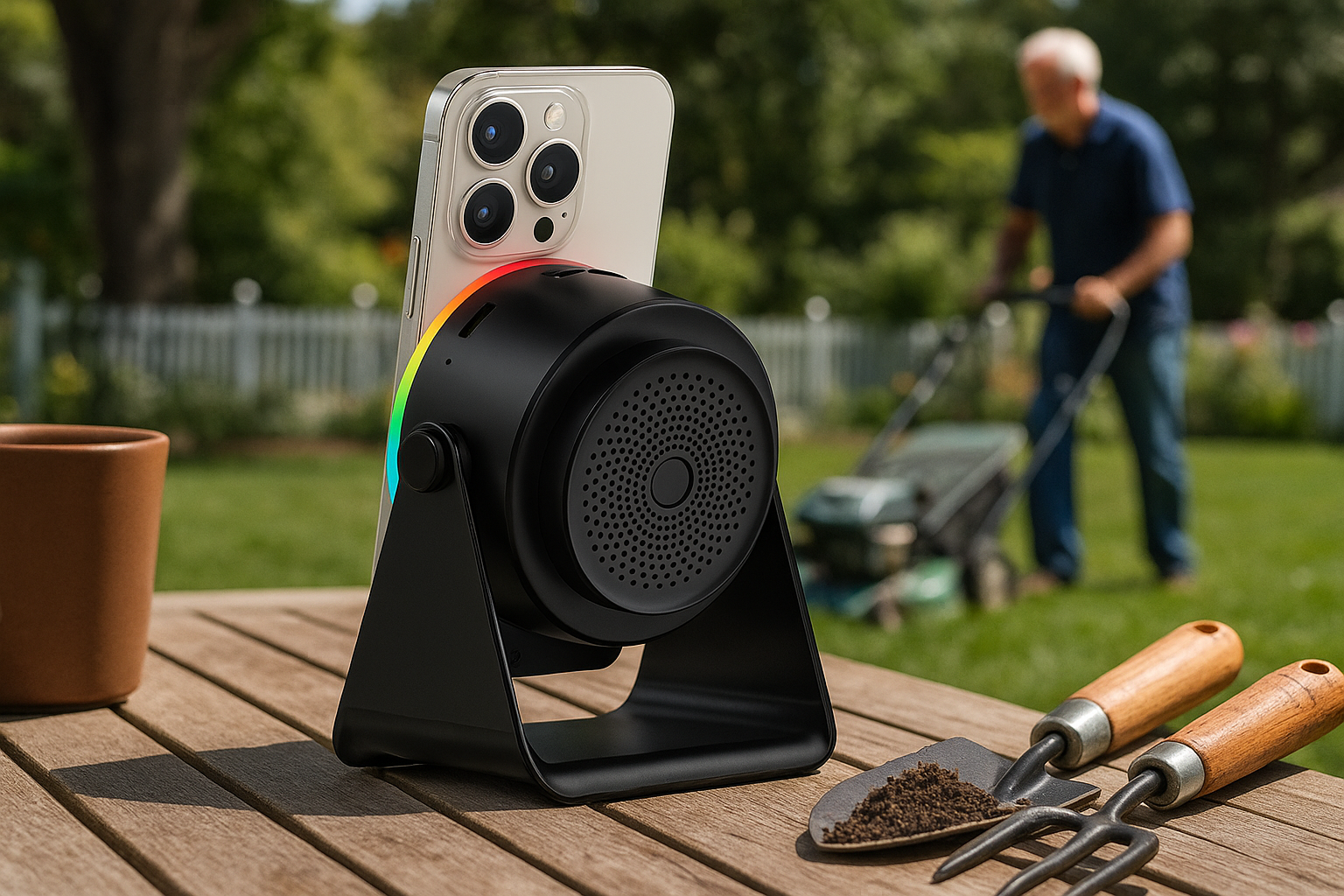 GlowBeats™ Induction Bluetooth Speaker